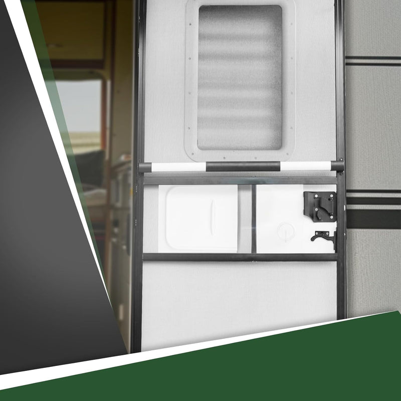 Load image into Gallery viewer, 12" RV Screen Door Slide Latch &amp; Adjustable Handle Kit
