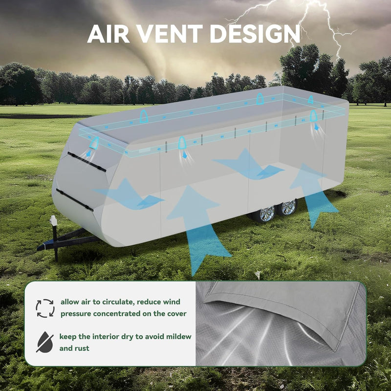 Load image into Gallery viewer, Waterproof &amp; UV Protection Trailer Cover
