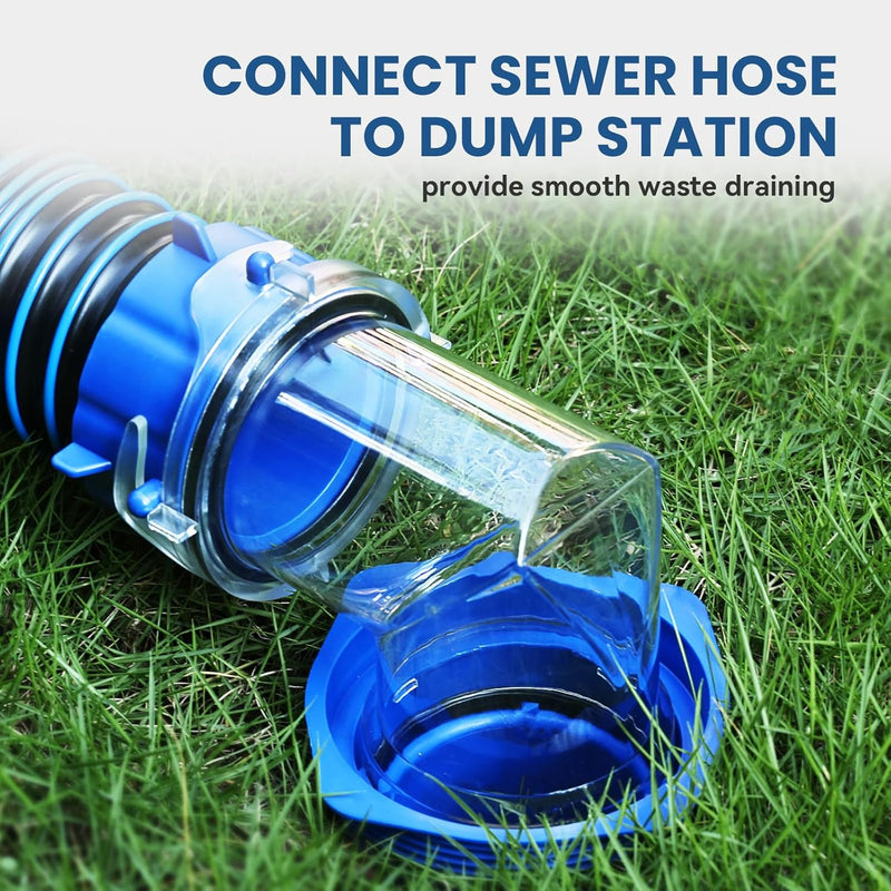 Load image into Gallery viewer, 4-in-1  RV Sewer Hose Elbow
