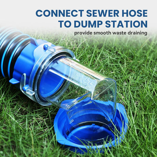 4-in-1  RV Sewer Hose Elbow