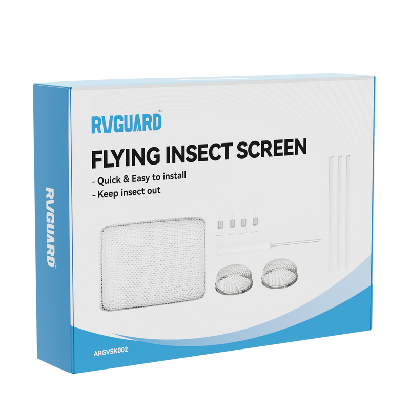 Load image into Gallery viewer, Flying Insect Screen for RV Water Heater Vent Cover 3 Pack (2.8 x 1.3 Inch )(8.5 x 6 x 1.3 Inch)
