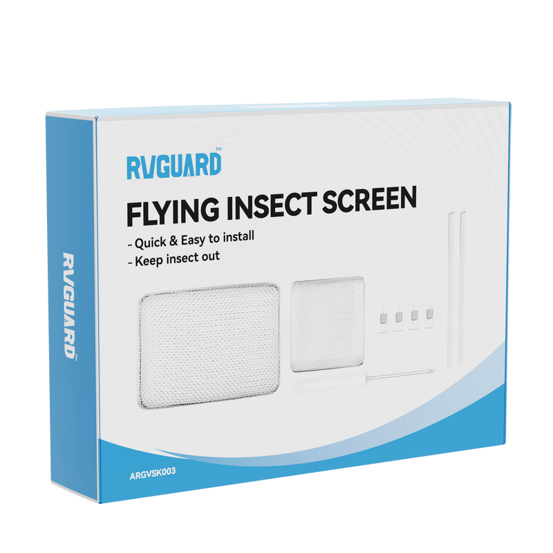 Load image into Gallery viewer, Flying Insect Screen for RV Water Heater Vent Cover 2 Pack (4.5 x 4.5 x 1.3 Inch)(8.5 x 6 x 1.3 Inch)
