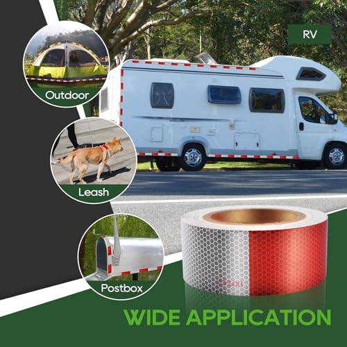 Load image into Gallery viewer, DOT-C2 Reflective Tape 2 Inch 30 Feet - RVGUARD
