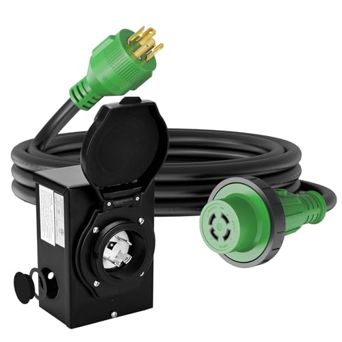Load image into Gallery viewer, Emergency Power Combo Kit 30 Amp 15 Foot - RVGUARD
