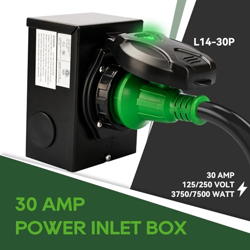 Load image into Gallery viewer, Emergency Power Combo Kit 30 Amp 15 Foot - RVGUARD
