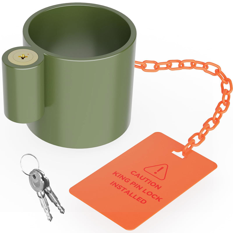 Load image into Gallery viewer, Heavy Duty Steel King Pin 5th Wheel Lock - RVGUARD
