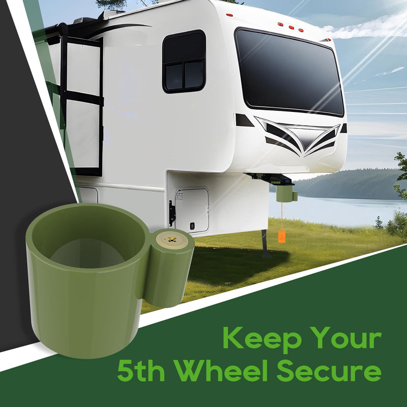 Load image into Gallery viewer, Heavy Duty Steel King Pin 5th Wheel Lock - RVGUARD
