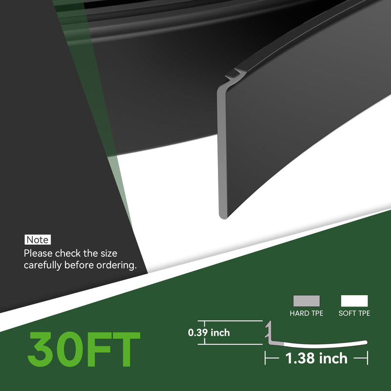 Load image into Gallery viewer, L- Shaped RV Slide Out Seal 30 Foot - RVGUARD
