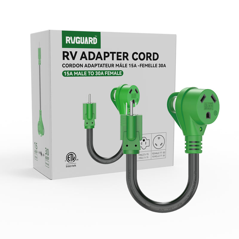 Load image into Gallery viewer, 30 Amp to 110 Volt Adapter Cord
