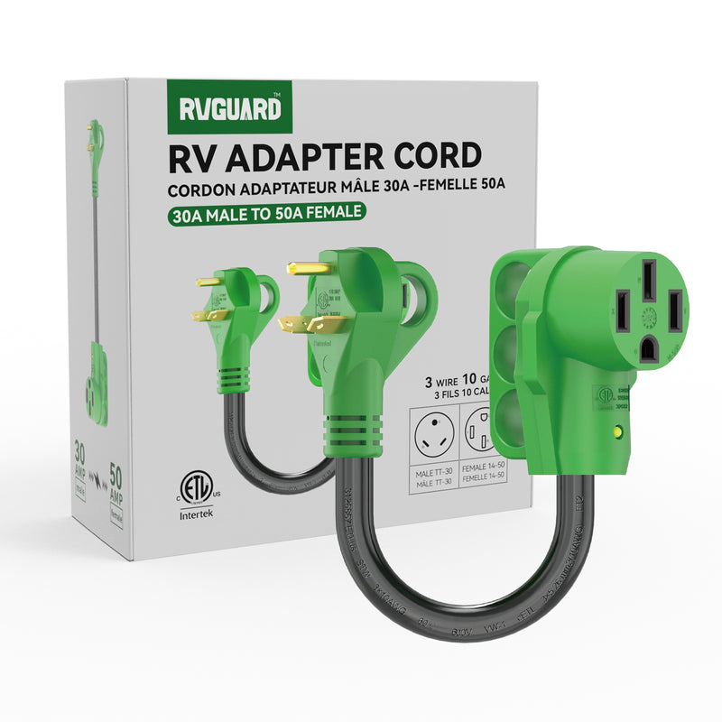 Load image into Gallery viewer, 30 Amp to 50 Amp Adapter Cord
