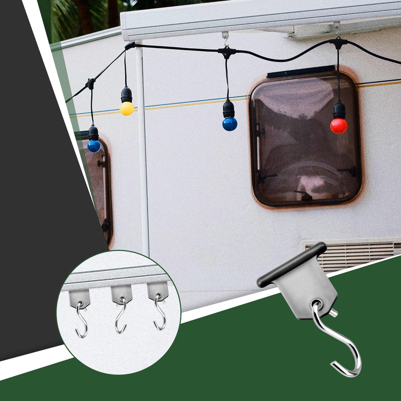 Load image into Gallery viewer, RVGUARD RV Awning Light Holder - Usage Scenarios
