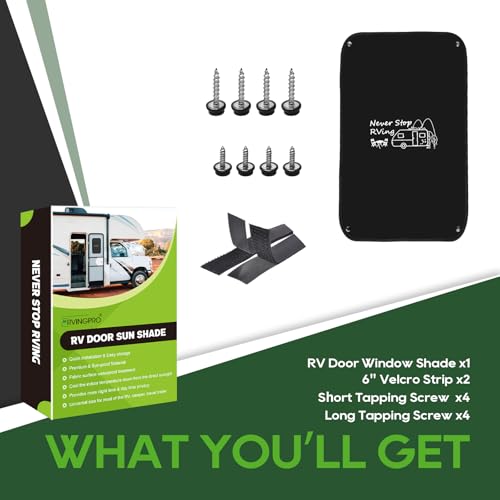 Load image into Gallery viewer, RVGUARD RV Magnetic Shade Cover 16” x 25” - Printed - Paackage Include
