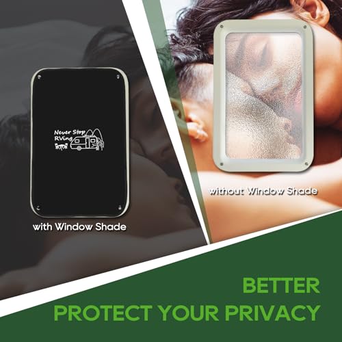 RVGUARD RV Magnetic Shade Cover 16” x 25” - Printed - Protect Your Privacy