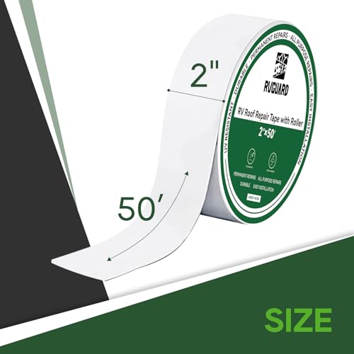 Load image into Gallery viewer, RVGUARD RV Roof Sealant Tape with Roller 2&#39;&#39; x 50&#39; - Size
