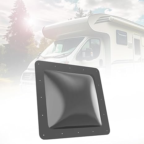 RVGUARD RV Skylight Replacement Outer Dome - 14"*14” - Black