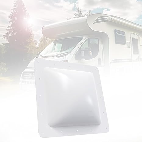 RVGUARD RV Skylight Replacement Outer Dome - 14"*14” - White