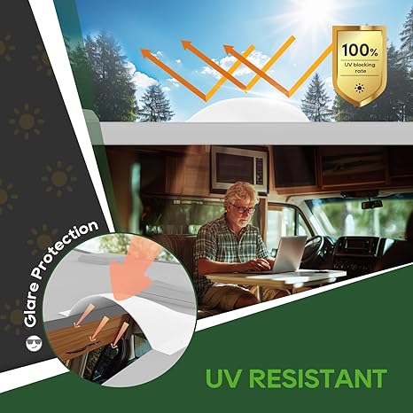 Load image into Gallery viewer, RVGUARD RV Skylight Replacement Outer Dome - 20&quot;*8” - UV resistant
