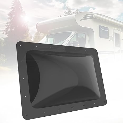 Load image into Gallery viewer, RVGUARD RV Skylight Replacement Outer Dome - 22&quot;*22” - Black
