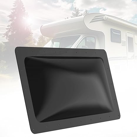 RVGUARD RV Skylight Replacement Outer Dome - 30"*14” - Black