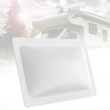 RVGUARD RV Skylight Replacement Outer Dome - 30"*14” - White