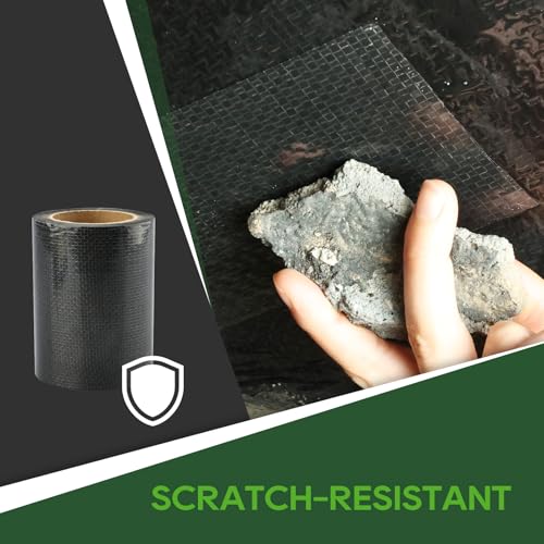 RVGUARD Waterproof Repair Tape with Permanent Sealing Adhesive 4'' x 50' - Scratch-resistant