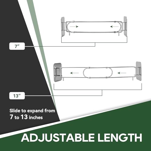 Load image into Gallery viewer, RV Adjustable Shower Corner Storage Bar - RVGUARD
