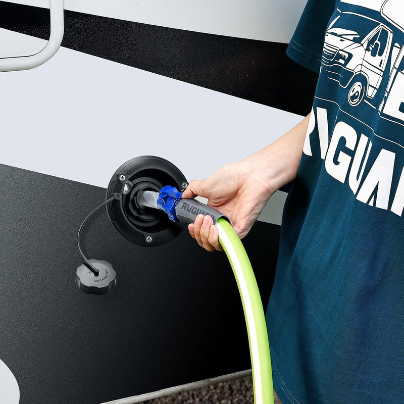 Load image into Gallery viewer, RV Fresh Water Hatch with Gravity Fill Hatch Inlet - RVGUARD
