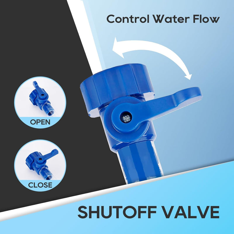Load image into Gallery viewer, RV Water Tank Filler with Shutoff Valve - RVGUARD
