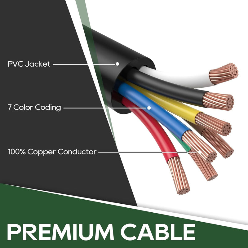 Load image into Gallery viewer, Trailer Cord Kit 7 Way - RVGUARD
