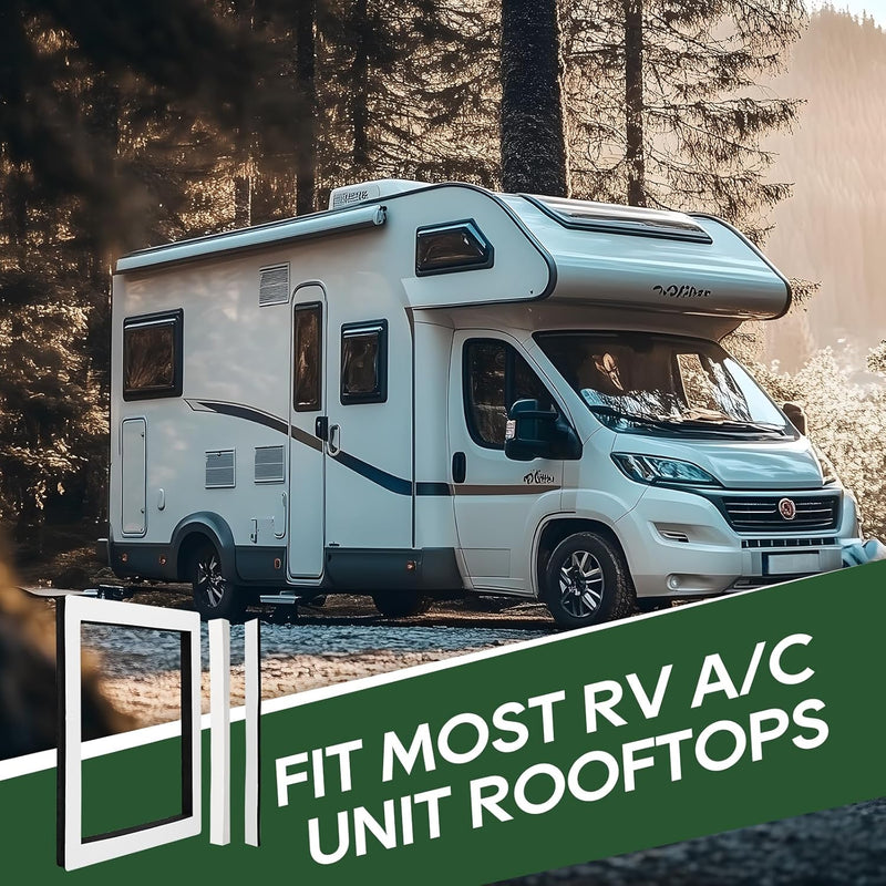 Load image into Gallery viewer, Universal Camper Roof AC Gasket Kit 2 Pack - Fit Most RV A/C Unit Rooftops
