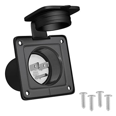 15 Amp 125V Flanged Inlet - RVGUARD