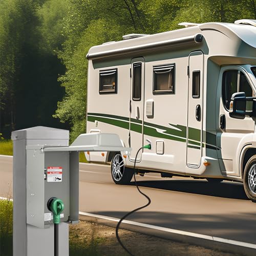 30 Amp RV Power Outlet Box with Breaker - RVGUARD