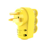 RVGUARD NEMA 6-30P/6-50P Plug, 30/50 Amp 250 Volt Male Plug, 6-30P/6-50P Welder Replacement Plug, ETL Listed