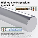 RVGUARD Anode Rod for RV Water Heater, 9-1/4" Magnesium Anode Rod with 3/4" NPT Thread fitting for most of RV Water Heater, 2 Pack, coming with Teflon Tape