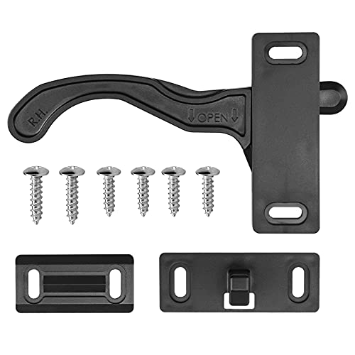 Load image into Gallery viewer, RVGUARD RV Screen Door Latch Right Handle Kit for Camper Trailer Motorhome
