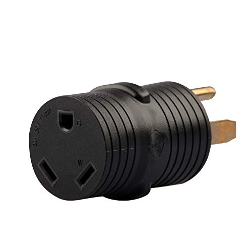 Load image into Gallery viewer, RVGUARD RV Plug Adapter 50 Amp Male (14-50P) to 30 Amp Female (TT-30R)
