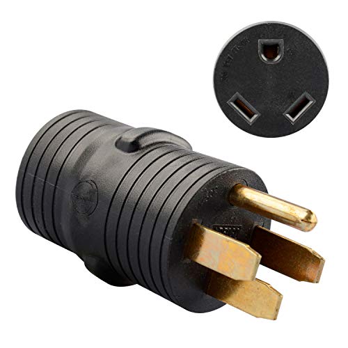 Load image into Gallery viewer, RVGUARD RV Plug Adapter 50 Amp Male (14-50P) to 30 Amp Female (TT-30R)
