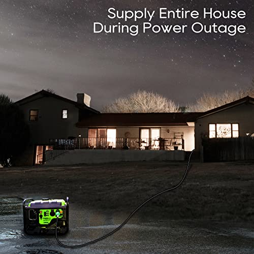 4 Prong Generator Extension Cord 30 Amp 10 Foot - RVGUARD