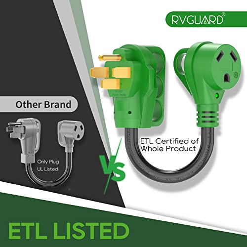 Load image into Gallery viewer, 50 Amp to 30 Amp Adapter Cord - RVGUARD
