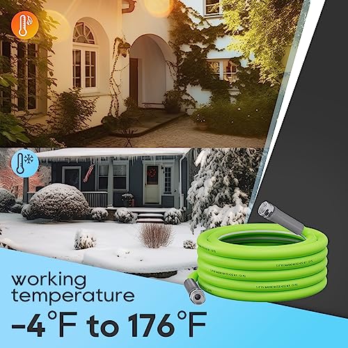 Load image into Gallery viewer, RVGUARD RV Water Hose 25 FT, 5/8&#39;&#39; Inside Diameter Drinking Water Hose, Lead-Free and No Leaking Garden Hose for RV, Trailer, Camper and Garden
