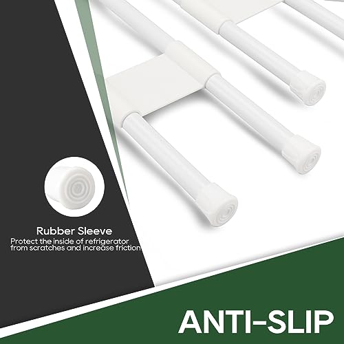 Adjustable RV Double Refrigerator Bar 4 Pack - RVGUARD