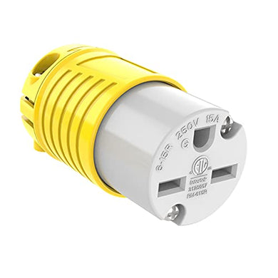 Electrical Replacement Female Connector 250V 15 Amp - RVGUARD