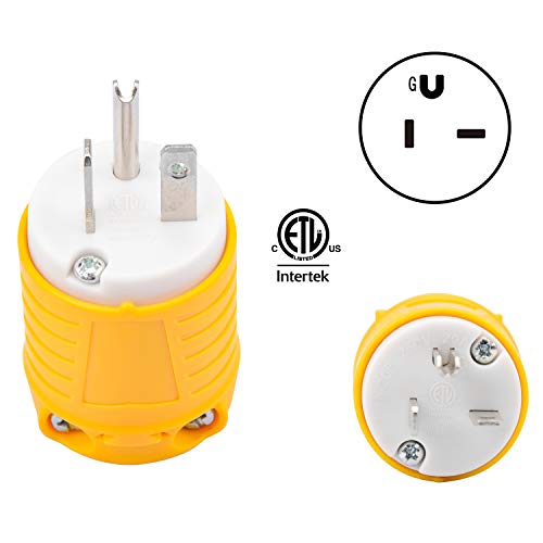 Load image into Gallery viewer, Electrical Replacement Male Plug 250V 20 Amp - RVGUARD
