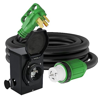 Emergency Power Combo Kit 50 Amp 15 Foot - RVGUARD