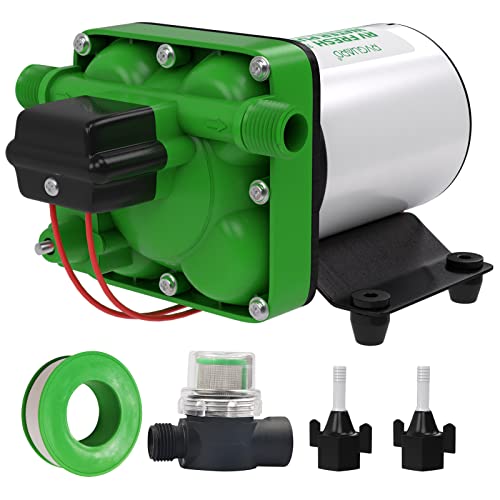 Load image into Gallery viewer, Fresh Water Pump 5.5 GPM with Strainer Filter 12V - RVGUARD
