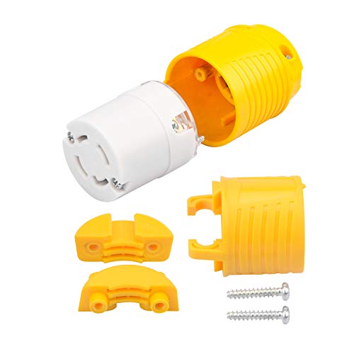 Load image into Gallery viewer, Generator Female Plug Connector 125/250V 30 Amp - RVGUARD
