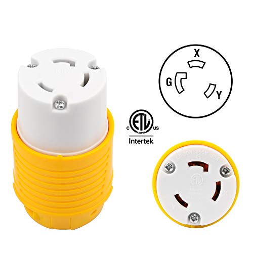 Load image into Gallery viewer, Locking Female Connector 250V 30 Amp - RVGUARD

