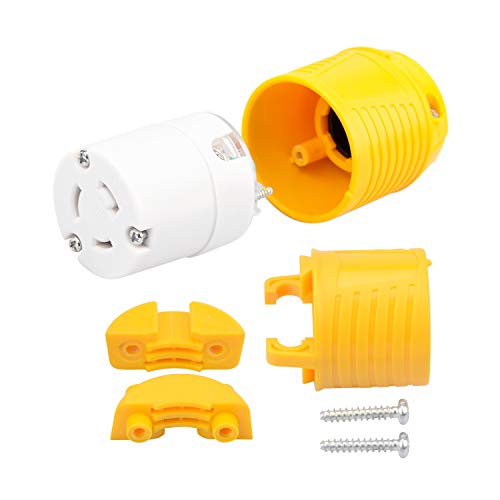Load image into Gallery viewer, Locking Female Receptacle 125V 20 Amp - RVGUARD
