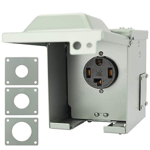 Load image into Gallery viewer, Power Outlet Box 30Amp 125/250Volt - RVGUARD
