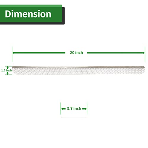 Load image into Gallery viewer, RVGUARD 20” x 1-1/2” Insect Screen for RV Refrigerator 3 Pack - Dimension

